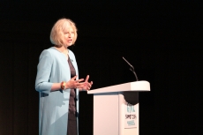 Home Secretary Theresa May, by DFID