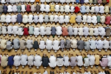 Muslims Praying