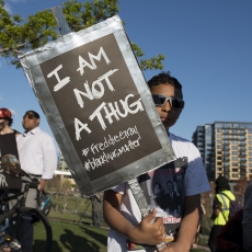 Minneapolis rally to support the people of Baltimore