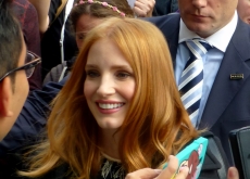 Jessica Chastain at the Martian premiere in Toronto