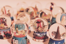 Snowglobes, by Jessica