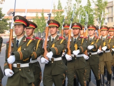Chinese Soldiers in Beijing