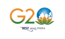 The emblem Group of 20 or G20 presidency of the Republic of India via Wikimedia Commons