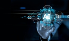 A robotic hand touching the word AI by ipopba via Canva A robotic hand touching the word AI by ipopba via Canva