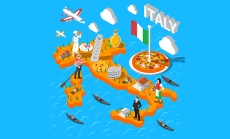 Italy map and culture image by macrovector via freepik.com Italy map and culture image by macrovector via freepik.com
