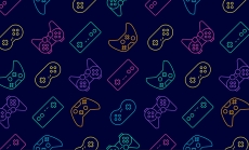 Image of video game controllers via iStock