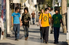 Trendy Iranians on the streets of Tehran