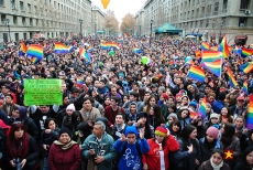 Marcha del orgullo y igualdad 2013 by Felipe Longoni