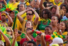 Brazil fans