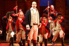 A scene from the musical Hamilton