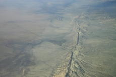 San Andreas Fault in the Carrizo Plain 