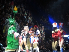 Miley Cyrus performs "Party in the U.S.A."