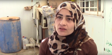 Wessam Baqqawi, Za'atari resident 