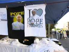 Pope merch in DC