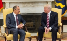 President Trump Meets with Russian Foreign Minister Sergey Lavrov