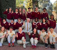 Nicholas Cull Knighted by USC’s Trojan Knights