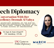 Technology Diplomacy: A Conversation With Her Excellency Deemah Al Yahya