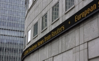Canary Wharf news ticker