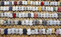 Muslims Praying