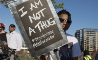 Minneapolis rally to support the people of Baltimore