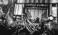 New York Rally Against Trump, by Mathias Swasik