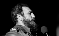 Fidel Castro, Havana, 1978, by Marcelo Montecino