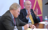 Nicholas J. Cull and David M. Abshire, 2005; photo courtesy of CPD