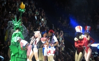 Miley Cyrus performs "Party in the U.S.A."