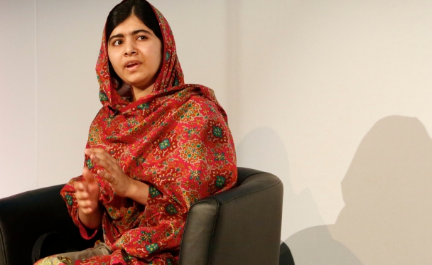 Malala Yousafzai at Girl Summit 2014. Photo reprinted courtesy Russell Watkins/Department for International Development via Flickr